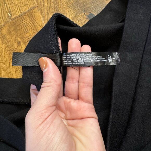 Torrid Women's Plus Size 1, 1X Premium Everyday 7/8 Ankle Leggings Black - Picture 3 of 7